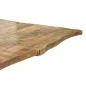 Stół jadalny EDGE ALL. 180x90x77 cm - długość całkowita 280 (drewno mango)